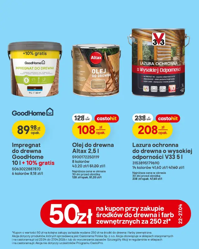 Castorama - gazetka promocyjna Ogród od środy 22.04 do wtorku 12.05 - strona 61