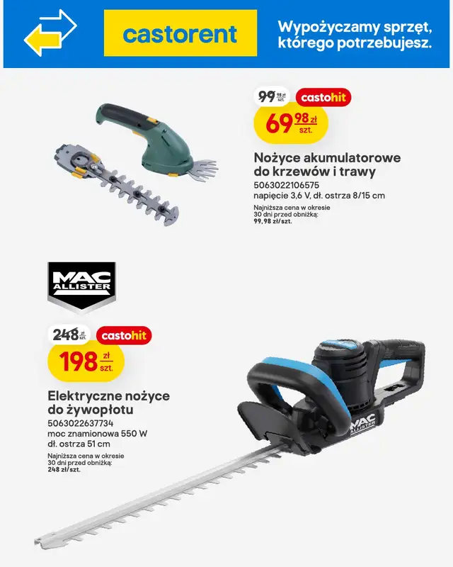 Castorama - gazetka promocyjna Ogród od środy 22.04 do wtorku 12.05 - strona 53