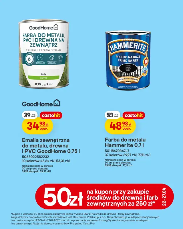 Castorama - gazetka promocyjna Ogród od środy 22.04 do wtorku 12.05 - strona 60