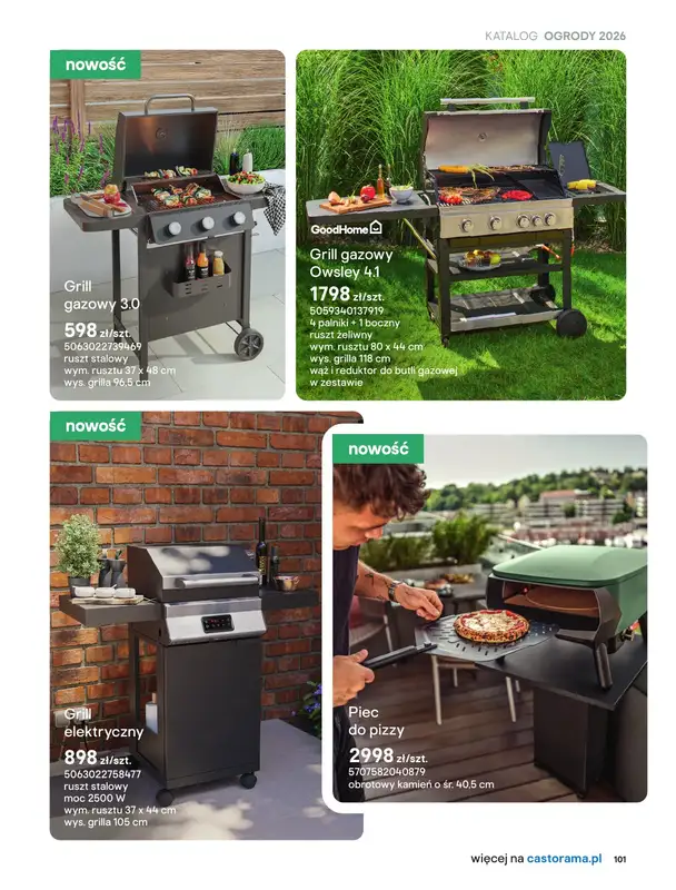 Majówka - gazetka promocyjna Castorama | Strefa grilla od czwartku 26.03 do niedzieli 31.05 - strona 5