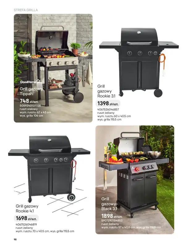 Majówka - gazetka promocyjna Castorama | Strefa grilla od czwartku 26.03 do niedzieli 31.05 - strona 2