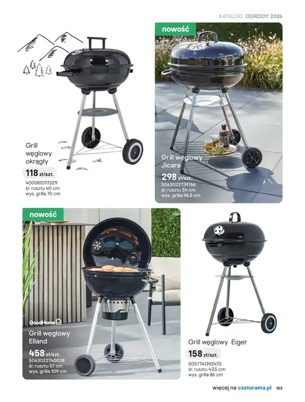 Majówka - gazetka promocyjna Castorama | Strefa grilla od czwartku 26.03 do niedzieli 31.05 - strona 7