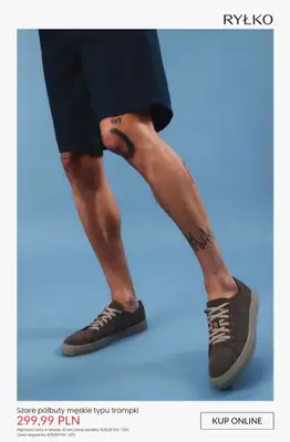 Ryłko - gazetka promocyjna Półbuty męskie od środy 22.04  - strona 6