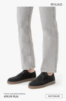 Ryłko - gazetka promocyjna Półbuty męskie od środy 22.04  - strona 10