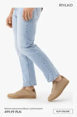 Ryłko - gazetka promocyjna Półbuty męskie od środy 22.04  - strona 8