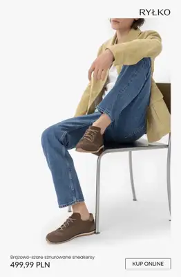 Ryłko - gazetka promocyjna Półbuty męskie od środy 22.04  - strona 9