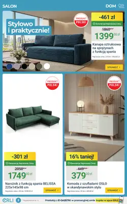 ERLI - gazetka promocyjna TOP OKAZJE - Meble i sprzęty do Twojego domu! od środy 22.04 do niedzieli 26.04 - strona 2