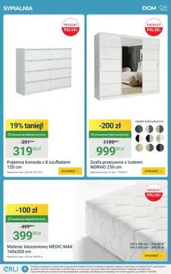 ERLI - gazetka promocyjna TOP OKAZJE - Meble i sprzęty do Twojego domu! od środy 22.04 do niedzieli 26.04 - strona 3