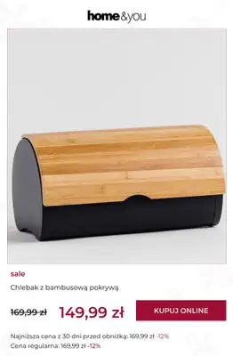 home&you - gazetka promocyjna SALE: kuchnia i jadalnia od środy 22.04 do czwartku 30.04 - strona 6