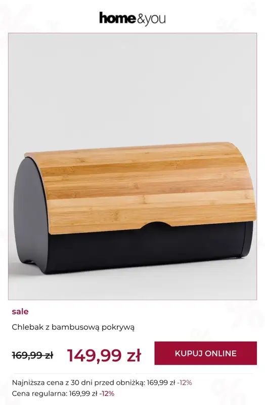 home&you - gazetka promocyjna SALE: kuchnia i jadalnia od środy 22.04 do czwartku 30.04 - strona 6
