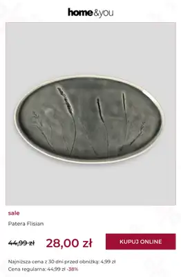 home&you - gazetka promocyjna SALE: kuchnia i jadalnia od środy 22.04 do czwartku 30.04 - strona 5