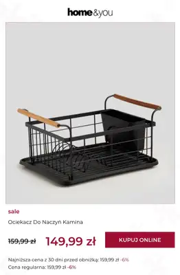 home&you - gazetka promocyjna SALE: kuchnia i jadalnia od środy 22.04 do czwartku 30.04 - strona 8