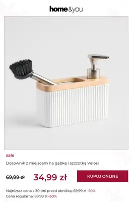 home&you - gazetka promocyjna SALE: kuchnia i jadalnia od środy 22.04 do czwartku 30.04 - strona 2