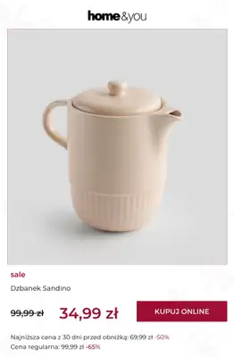 home&you - gazetka promocyjna SALE: kuchnia i jadalnia od środy 22.04 do czwartku 30.04 - strona 4