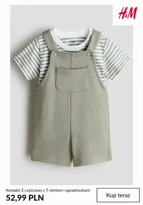 H&M - gazetka promocyjna Ubranka dla noworodków od środy 22.04  - strona 7