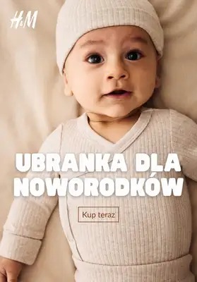 H&M - gazetka promocyjna Ubranka dla noworodków od środy 22.04 
