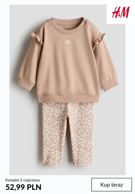 H&M - gazetka promocyjna Ubranka dla noworodków od środy 22.04  - strona 9