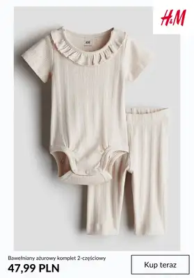 H&M - gazetka promocyjna Ubranka dla noworodków od środy 22.04  - strona 10