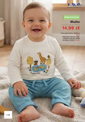 5.10.15 - gazetka promocyjna Ubranka dla niemowlaka od środy 22.04  - strona 2