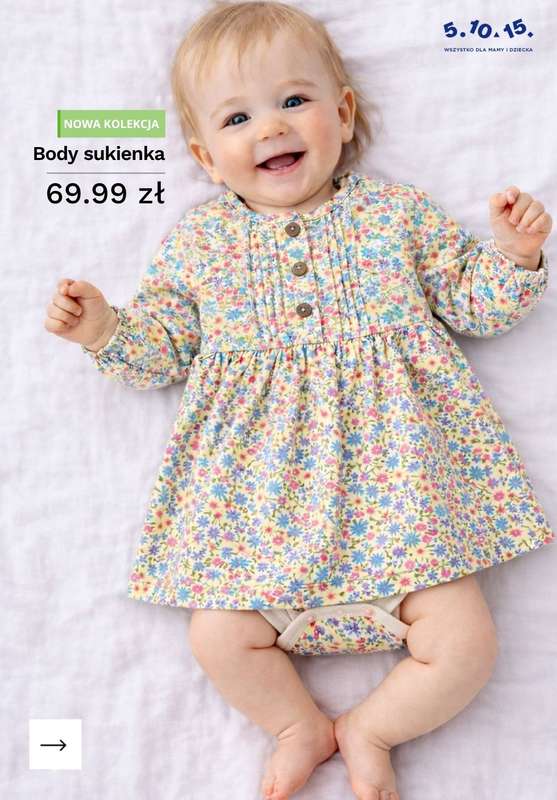 5.10.15 - gazetka promocyjna Ubranka dla niemowlaka od środy 22.04  - strona 7