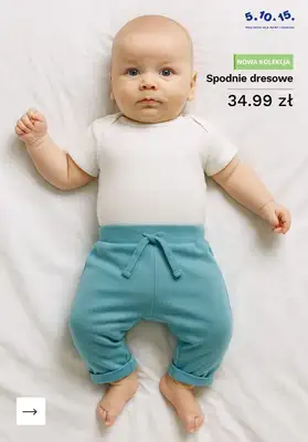 5.10.15 - gazetka promocyjna Ubranka dla niemowlaka od środy 22.04  - strona 8