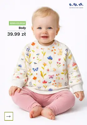 5.10.15 - gazetka promocyjna Ubranka dla niemowlaka od środy 22.04  - strona 10