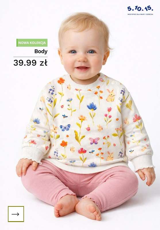 5.10.15 - gazetka promocyjna Ubranka dla niemowlaka od środy 22.04  - strona 10