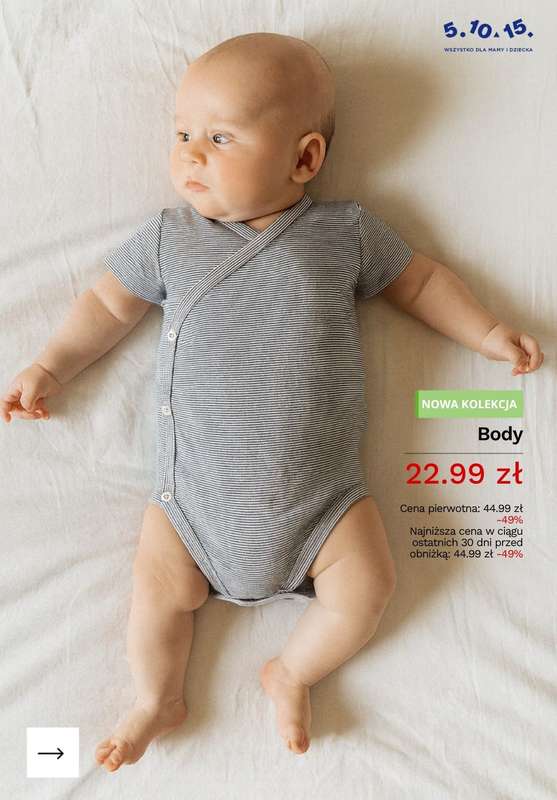 5.10.15 - gazetka promocyjna Ubranka dla niemowlaka od środy 22.04  - strona 4