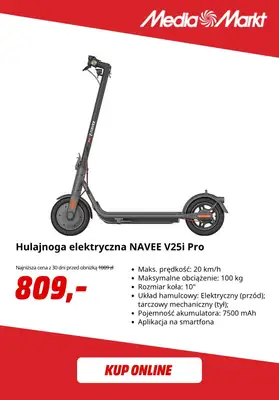 Media Markt - gazetka promocyjna Do -50% na wybrane rowery i hulajnogi od środy 22.04 do poniedziałku 04.05 - strona 2