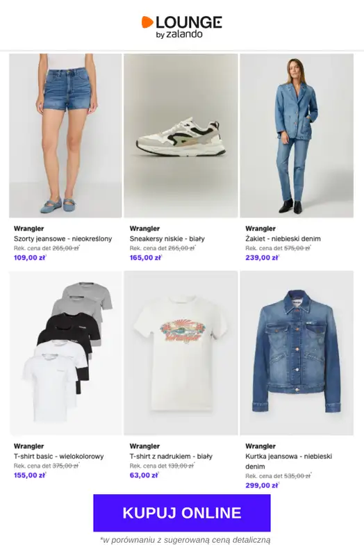 Lounge by Zalando - gazetka promocyjna Do -81%  Wrangler od środy 22.04 do soboty 25.04 - strona 5