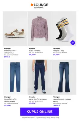 Lounge by Zalando - gazetka promocyjna Do -81%  Wrangler od środy 22.04 do soboty 25.04 - strona 7