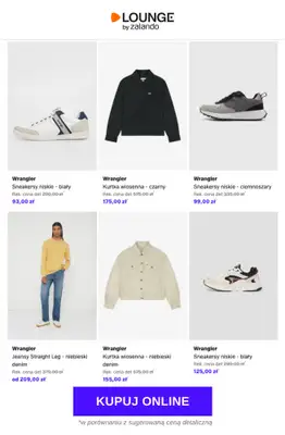 Lounge by Zalando - gazetka promocyjna Do -81%  Wrangler od środy 22.04 do soboty 25.04 - strona 4