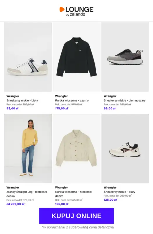 Lounge by Zalando - gazetka promocyjna Do -81%  Wrangler od środy 22.04 do soboty 25.04 - strona 4