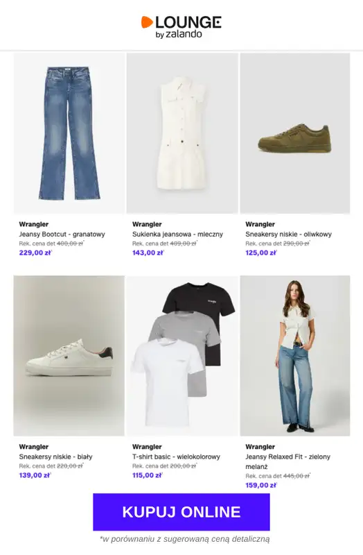 Lounge by Zalando - gazetka promocyjna Do -81%  Wrangler od środy 22.04 do soboty 25.04 - strona 8