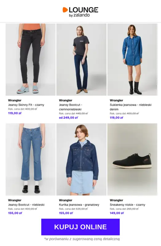 Lounge by Zalando - gazetka promocyjna Do -81%  Wrangler od środy 22.04 do soboty 25.04 - strona 10