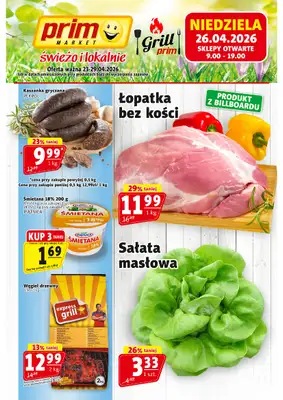 Prim Market - gazetka promocyjna Gazetka od czwartku 23.04 do środy 29.04