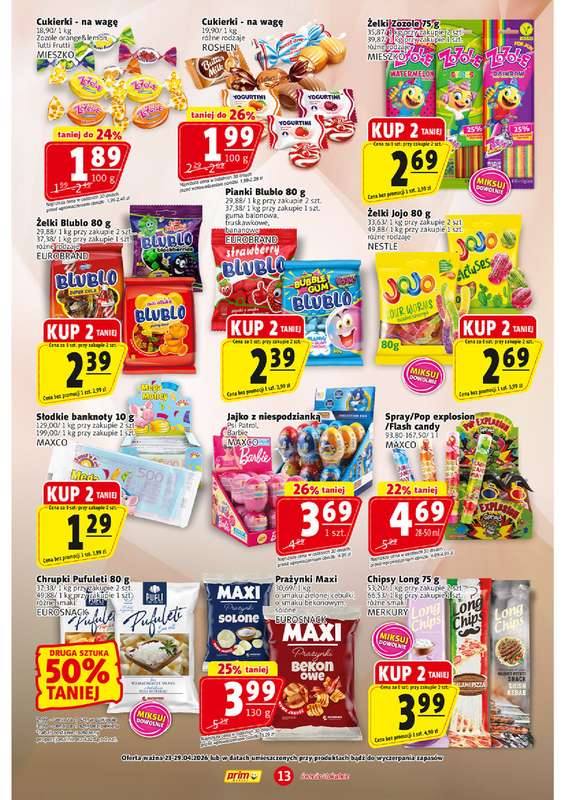 Prim Market - gazetka promocyjna Gazetka od czwartku 23.04 do środy 29.04 - strona 13