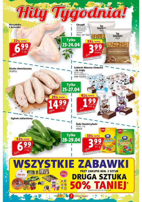 Prim Market - gazetka promocyjna Gazetka od czwartku 23.04 do środy 29.04 - strona 7