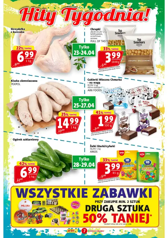 Prim Market - gazetka promocyjna Gazetka od czwartku 23.04 do środy 29.04 - strona 7