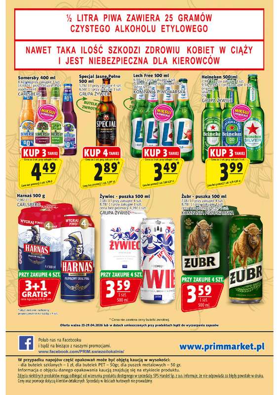 Prim Market - gazetka promocyjna Gazetka od czwartku 23.04 do środy 29.04 - strona 16