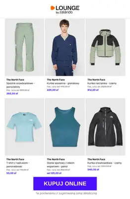 Lounge by Zalando - gazetka promocyjna Do -80% The North Face od środy 22.04 do piątku 24.04 - strona 11