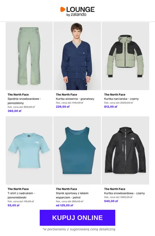 Lounge by Zalando - gazetka promocyjna Do -80% The North Face od środy 22.04 do piątku 24.04 - strona 11