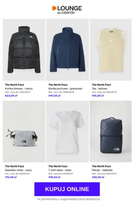 Lounge by Zalando - gazetka promocyjna Do -80% The North Face od środy 22.04 do piątku 24.04 - strona 6