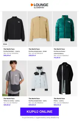 Lounge by Zalando - gazetka promocyjna Do -80% The North Face od środy 22.04 do piątku 24.04 - strona 3