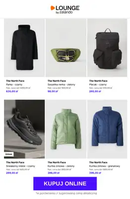 Lounge by Zalando - gazetka promocyjna Do -80% The North Face od środy 22.04 do piątku 24.04 - strona 4