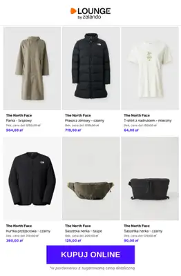 Lounge by Zalando - gazetka promocyjna Do -80% The North Face od środy 22.04 do piątku 24.04 - strona 2