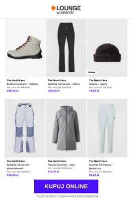 Lounge by Zalando - gazetka promocyjna Do -80% The North Face od środy 22.04 do piątku 24.04 - strona 8