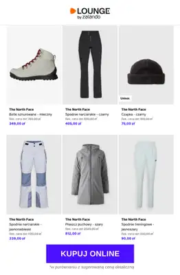Lounge by Zalando - gazetka promocyjna Do -80% The North Face od środy 22.04 do piątku 24.04 - strona 8