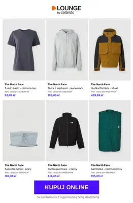 Lounge by Zalando - gazetka promocyjna Do -80% The North Face od środy 22.04 do piątku 24.04 - strona 5
