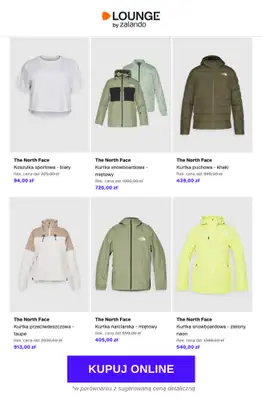 Lounge by Zalando - gazetka promocyjna Do -80% The North Face od środy 22.04 do piątku 24.04 - strona 12